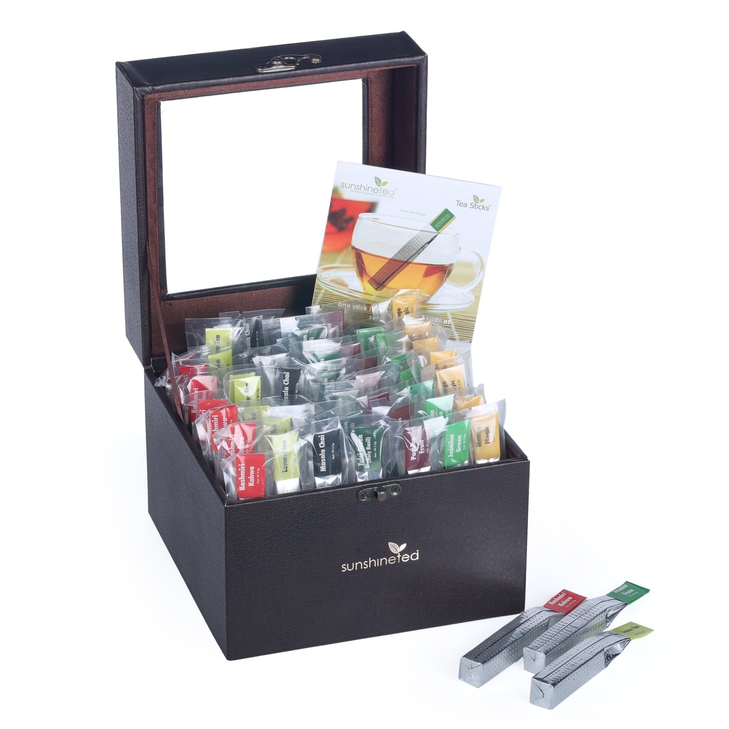 DESIGNER GIFT BOX OF 49 STICKS ( COLOUR: BROWN )