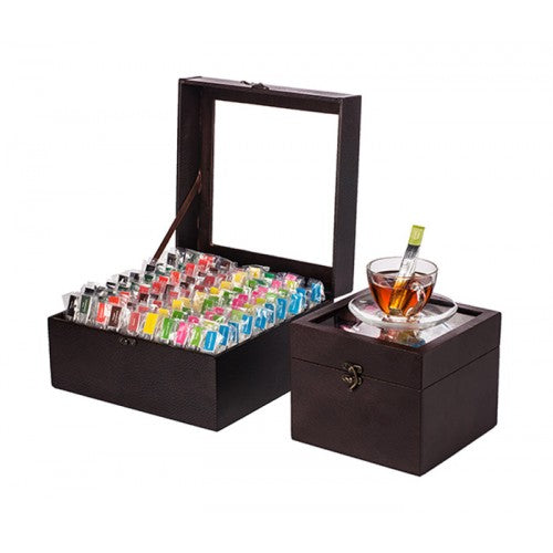 DESIGNER GIFT BOX OF 100 STICKS ( COLOUR: BROWN )