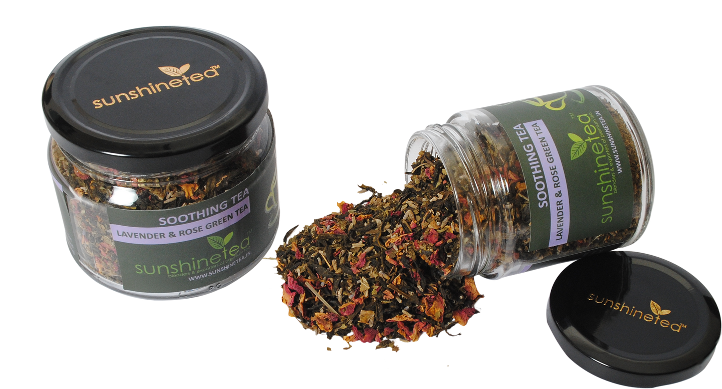 LAVENDER & ROSE GREEN TEA