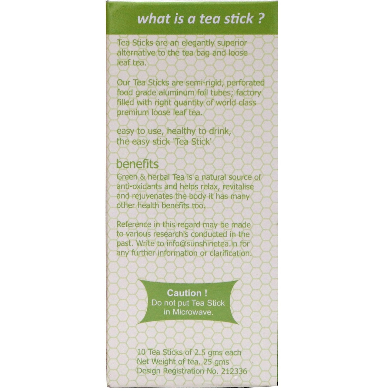 HONEY & LEMON GREEN TEA