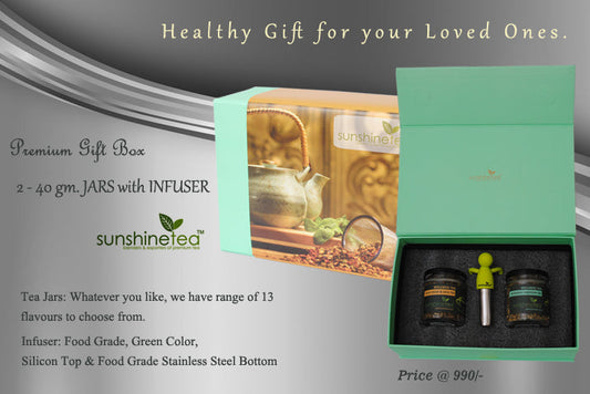 MINT 2 - 40GM. JARS WITH INFUSER